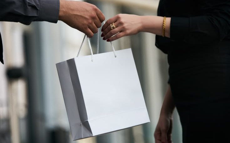 Handing over a sale